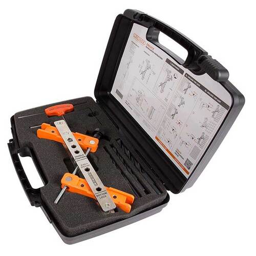 Tool Case w/ Drilling Jig for Lock & Keep