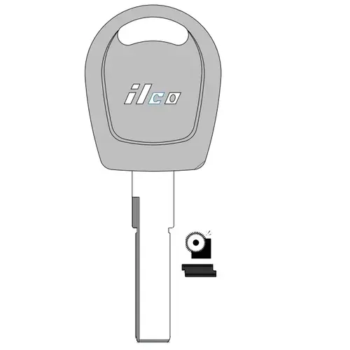 Plastic Head Key