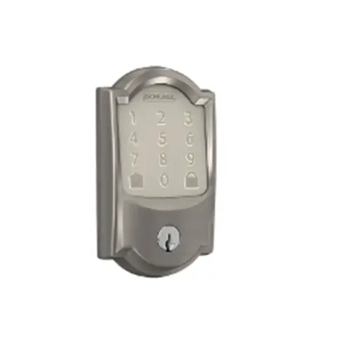 Schlage Encode Smart Wifi Single Cylinder Deadbolt Camelot Trim