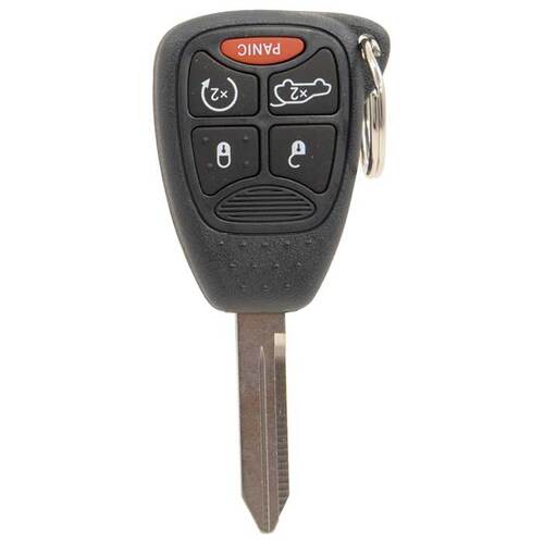 Dodge Avenger 5 Button Remote Head Transponder Key with Remote Start