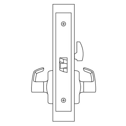 ML2060 Mortise Privacy Lever Lockset