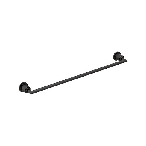 Arris 24" Towel Bar Matte Black Finish