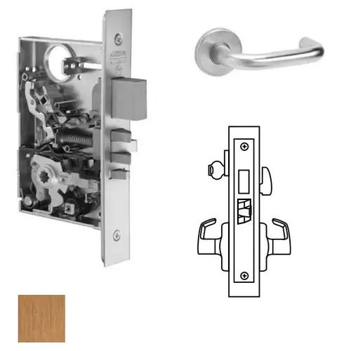 ML2065 Mortise Dormitory Lockset Lever Trim Only