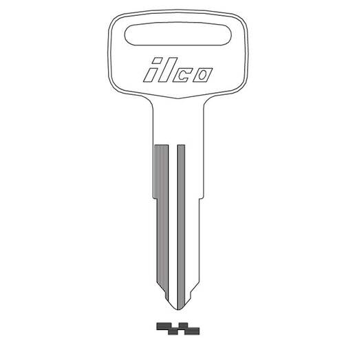 Kaba Ilco YH50 Motorcycle Key