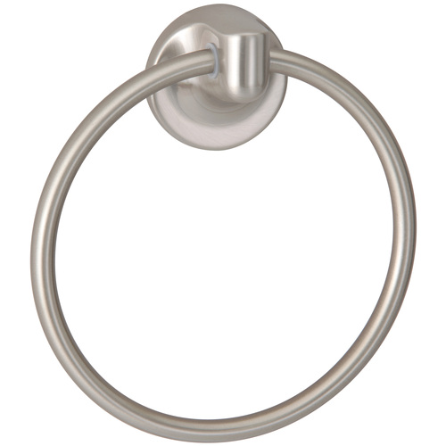 Towel Ring Satin Nickel