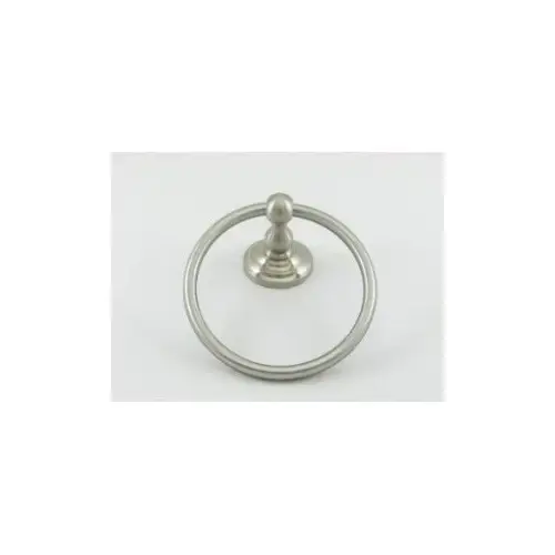 Towel Ring Satin Nickel