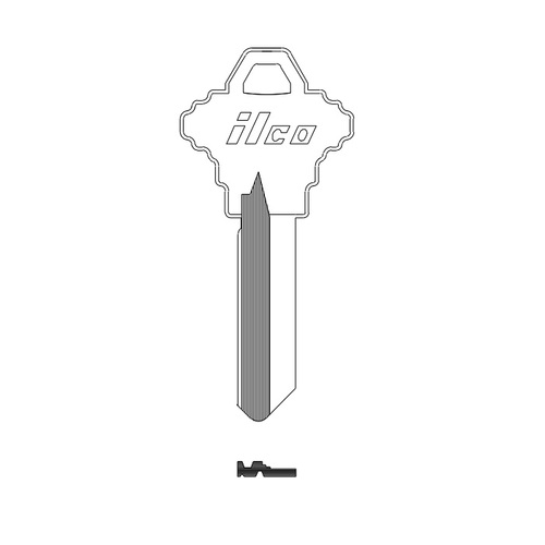 Key Blank For Schlage 5 Pin Ef