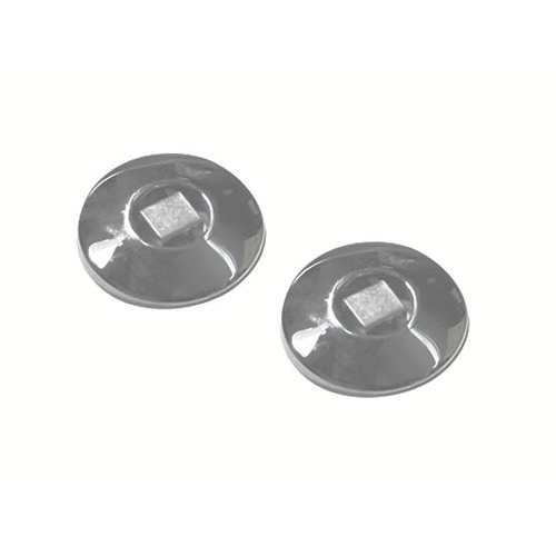 01-9659SN Round Concealed Mount Shower Rod Flange Set - Satin Nickel