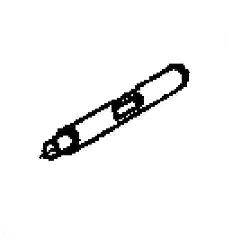 008-cutter Shaft (item #3)