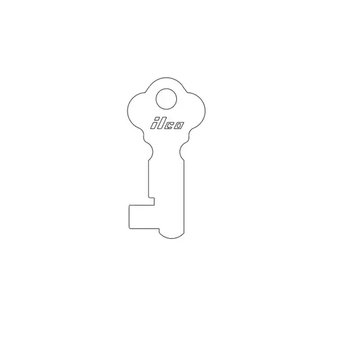 Flat Steel Key for Misc