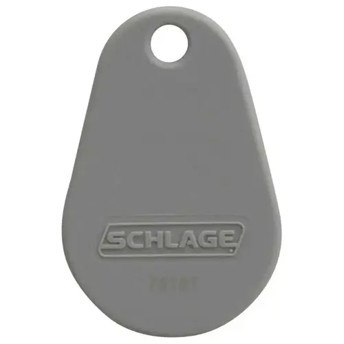 Schlage Electronics 7610T Thin Proximity Card Fob Bit Format 37X HID Compatible Facility Code 1237