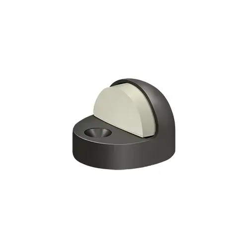 Floor Mounted Dome Shaped Door Stop High Profile Oil Rubbed Bronze