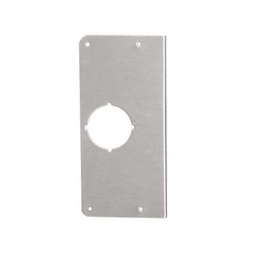 9" x 4-1/4" Scar Plate with 2-3/4" Backset Satin Stainless Steel Finish