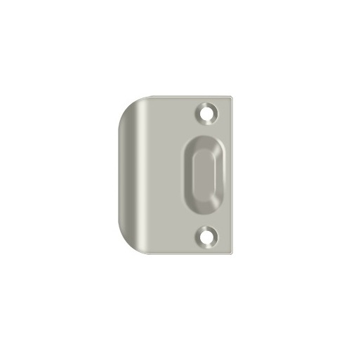 2-1/4" Height x 1-5/8" Width Full Lip Strike Plate Satin Nickel