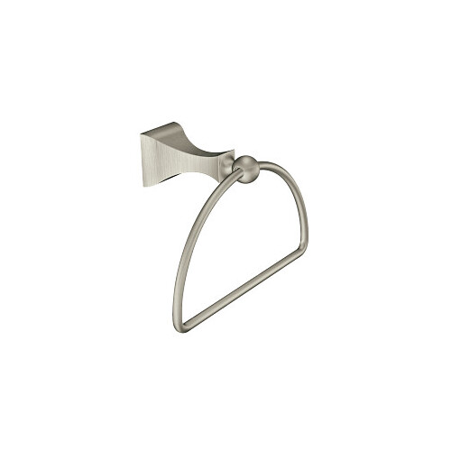 Retreat Towel Ring Brushed Nickel Finish