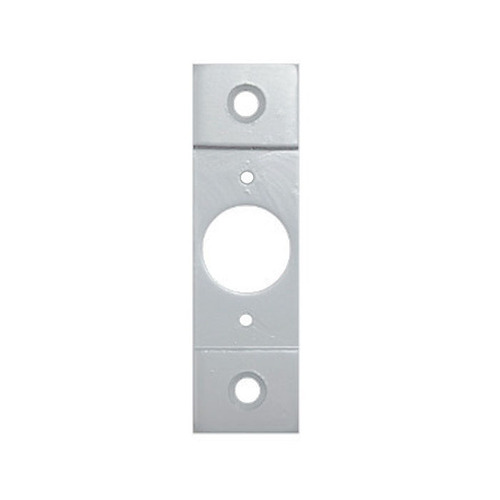 1-1/4" x 4-1/4" Conversion Plate for Sargent's Integra Locks Silver Coated Finish