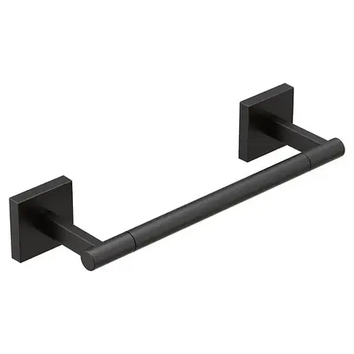 Triva 9" Hand Towel Bar Black Finish