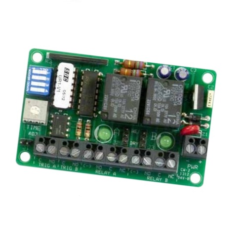 Universal Controller for up to 2 Doors, 12 Selectable Relay and System Logic Modules, 12/24 at 120/175mA, 2 Form "A" SPDT, N. O. Inputs, 2 Form "C" SPDT Outputs