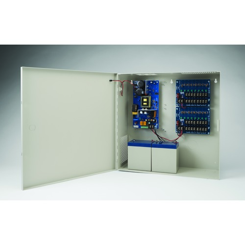 Power Supply - 6A, 12/24 VDC, Supervised in Enclosure