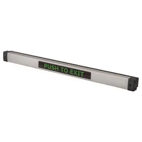 Locknetics TB-36 36" Door Touchbar Exit Device Aluminum Finish