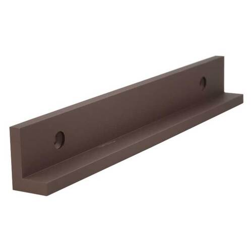 ANGLE BRACKET, 8011 1 X 1-1/2 DARK BRONZE