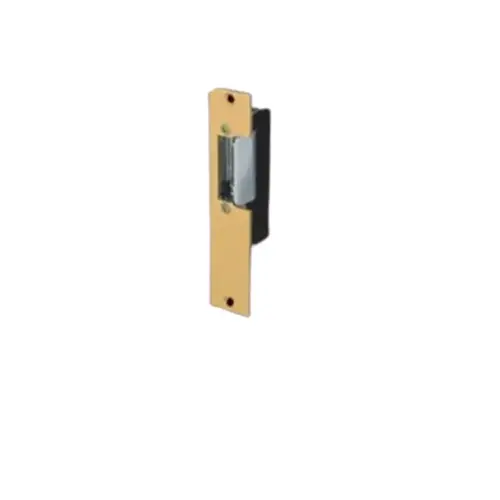 Trine 2001-16-24AC/DC 2000 Series Electric Strikes, 16-24 Vac/dc, For 5/8 Throw, 696 Satin Brass Painted