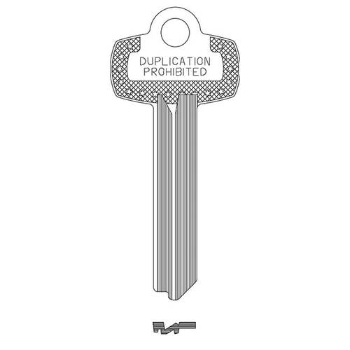 BEST Look-a-Like Key Blank, K Keyway - pack of 10