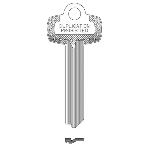 BEST Look-a-Like Key Blank, G Keyway