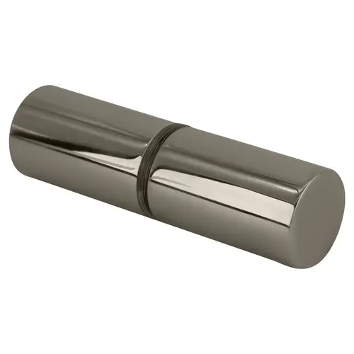 Polished Nickel Cylinder Style Back-to-Back Shower Door Knobs