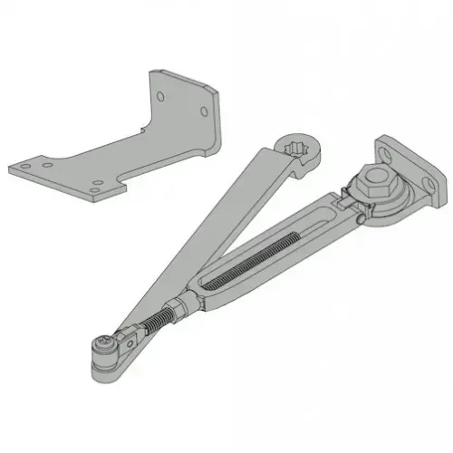 SC60A Series Door Closer Parts, Dark Bronze Painted