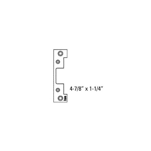 5000 Series Faceplate-501, Bright Polished Brass