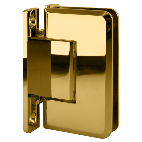 Polished Brass Pinnacle 037 Series Wall Mount 'H' Back Plate Hinge