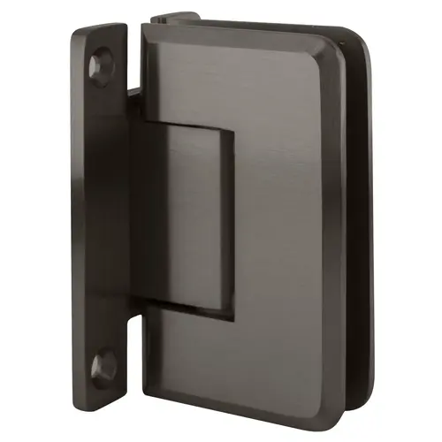 Brushed Satin Chrome Pinnacle 037 Series Wall Mount 'H' Back Plate Hinge