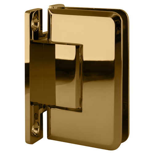 Gold Plated Pinnacle 037 Series Wall Mount 'H' Back Plate Hinge