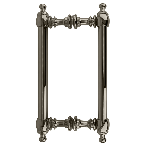 Polished Nickel 8" Colonial Style Back-to-Back Pull Handles