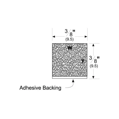 Self-Adhesive Weatherstrip