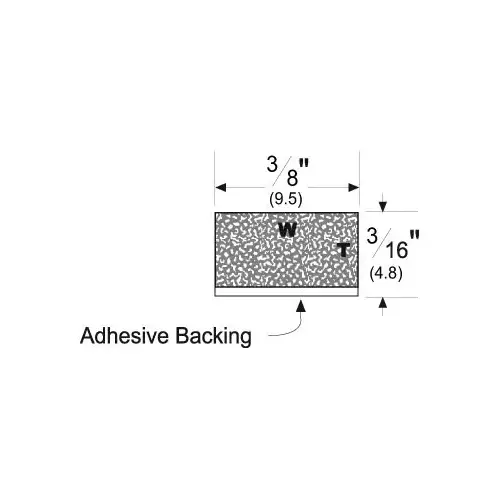 Self-Adhesive Weatherstrip