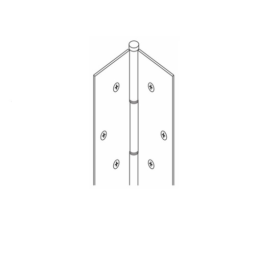 83" FM200 Full Mortise Pin and Barrel Hinge Zinc Plated