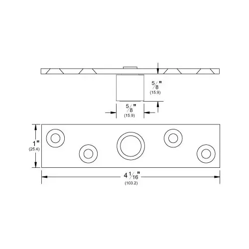 Pemko 106R/94 Pemko Weatherstrip Galvannealed Steel