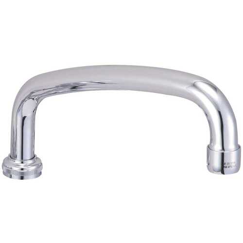 8 in. Swivel Spout in Polished Chrome for Central Brass Faucets