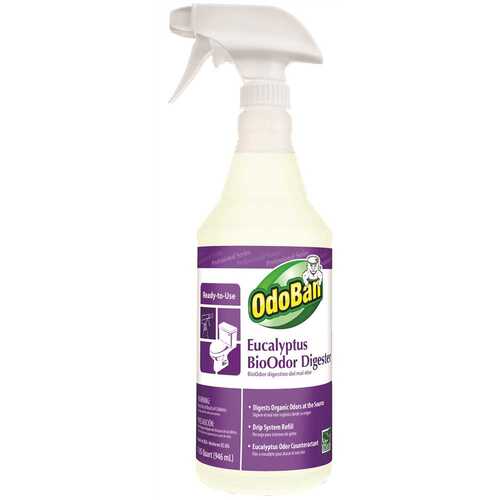 OdoBan 927062-Q12 32 oz .Professional Series Bio-Odor Digester Eucalyptus Scent