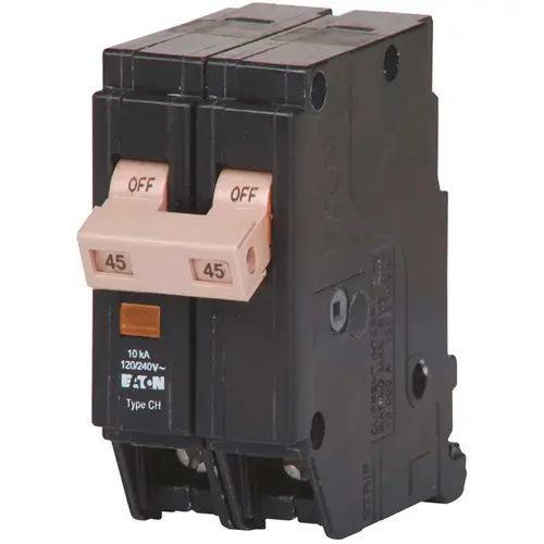 CH 45 Amp 2-Pole Circuit Breaker with Trip Flag