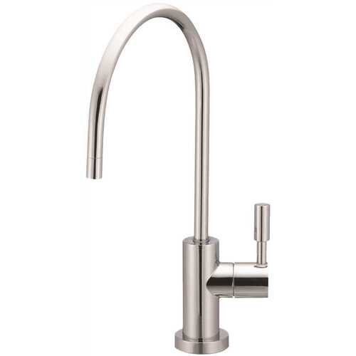 CANATURE 70040035 REVERSE OSMOSIS DESIGNER FAUCET WITH 5.7 IN. GOOSENECK SPOUT, BRUSHED NICKEL, LEAD FREE