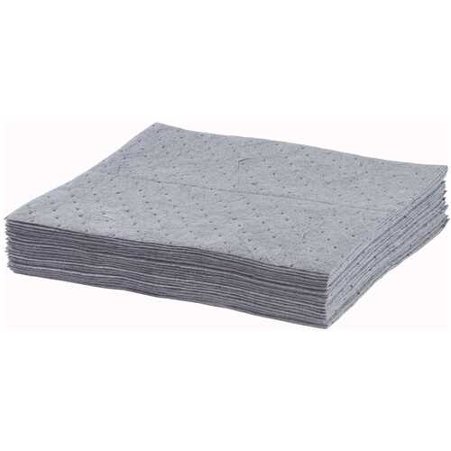 SORBENT PAD UNIVERSAL GRAY 16 IN. X 20 IN
