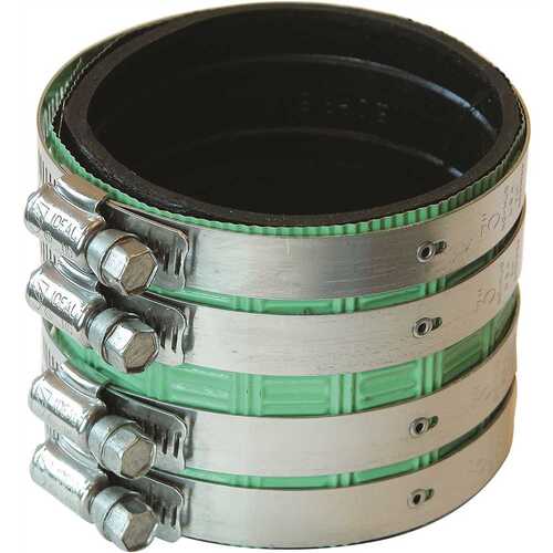 Fernco 289783 HEAVY-DUTY NO-HUB COUPLING, 3 IN