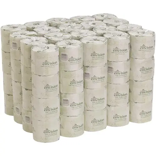 Brawny Industrial 29050/03 White 1-Ply Bathroom Tissue - pack of 80