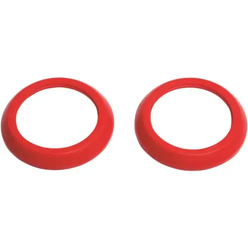1-1/2 in. x 1-1/4 in. Sink Drain Pipe Rubber Slip-Joint Washer Red