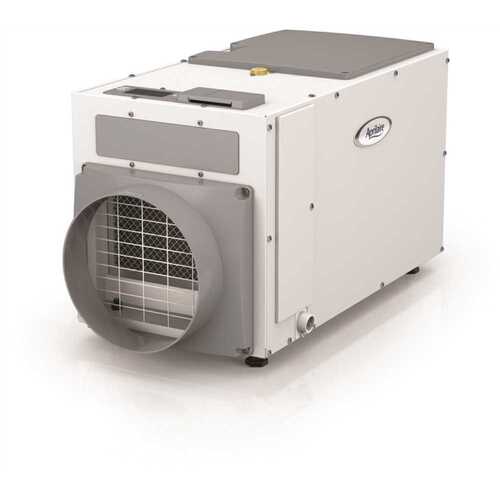E080 80pt. 4400sq. ft. Bucketless Dehumidifier in Gray for Whole House, Basement, Crawlspace, ENERGY STAR Most Efficient