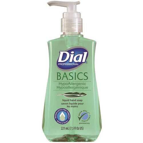 DIAL 1700033256 7.5 oz. Green Seal Certified Pump Liquid Hand Soap