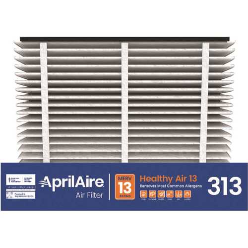 Aprilaire 313 4.19 in. x 21.44 in. x 4.25 in. Media Air Filter MERV 13